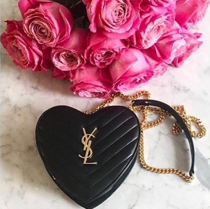 Heart Shaped YSL purse