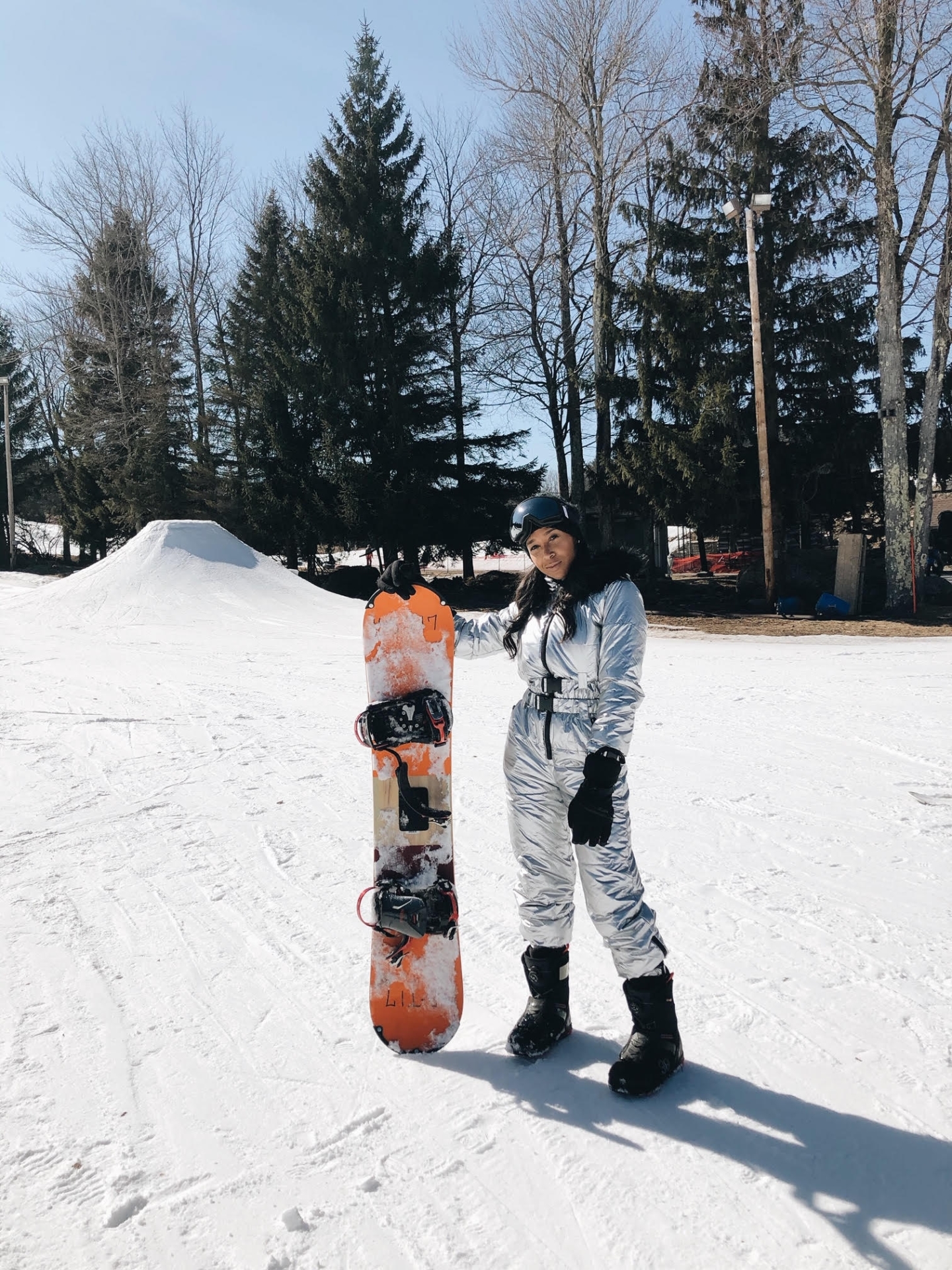 MY FIRST TIME SNOWBOARDING